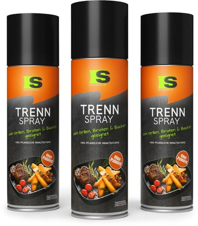Spraytive 3x 400ml BBQ grill spray antiaanbakspray voorkomt aanbakken beschermt grillrooster hittebestendig 100% plantaardig