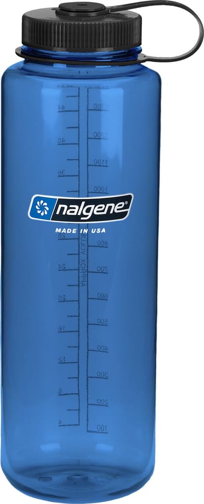 Nalgene - Wide Mouth Bottle - drinkfles - waterfles - lekvrij - 1500ml - BPA free - SUSTAIN - Blue