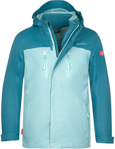Trollkids Bryggen Jas Blauw 164 cm Meisjes