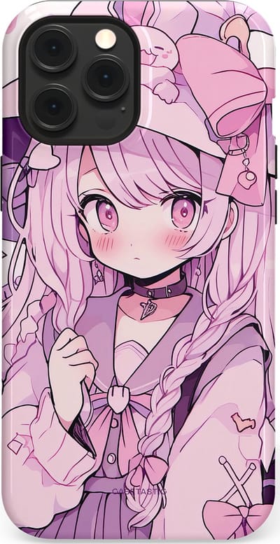 Casetastic Hoesje Geschikt voor Apple iPhone 12 Pro Max Magsafe - Stijlvolle Beschermende Duo-layer Case - Manga Magie
