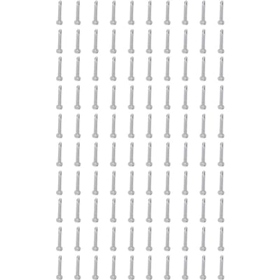 100 Stuks Zelfborende Schroef RVS Kruiskop Rond M4.2x32 Bevestigingsset Kit