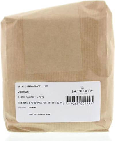 Jacob Hooy Arrowroot 1 Kilogram