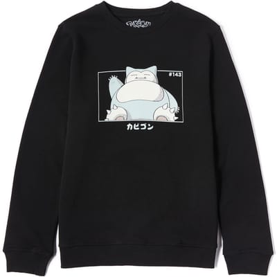 Pokémon Snorlax Sweatshirt - Zwart - S