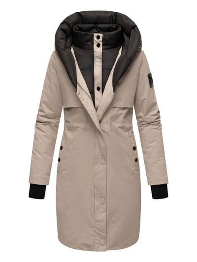 Navahoo dames winterjas Snowelf – Licht & Warm met magneetsluiting