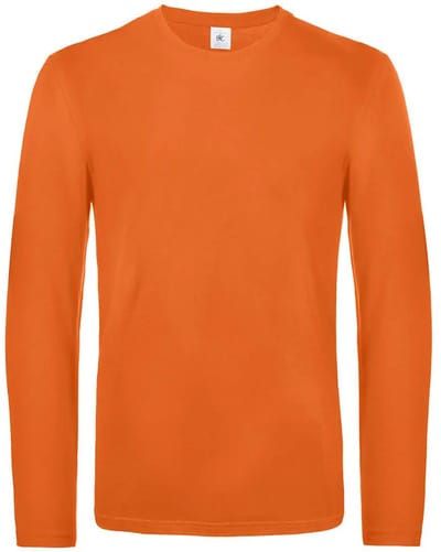 T-shirt met lange mouwen B&C E190
