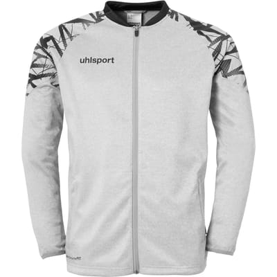 Uhlsport Goal 25 Polyestervest Heren - Donkergrijs Gemeleerd / Zwart | Maat: 4XL