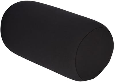 Dailygoods- Rugkussen Comfortabel - Microbead Kussen - Cilindrisch Kussen - Lichtgewicht Kussen - Ondersteuning - Zachte Polyester Hoes - Steunkussen