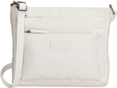 Beagles Murcia Schoudertas Dames - Crossbodytas met verstelbare schouderband - Tas van Imitatieleder - Wit