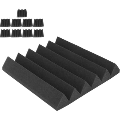 10 Stuks Akoestisch Paneel Geluidsabsorberend Schuim Geluidsdicht Isolatie Set Kit voor Home Studio