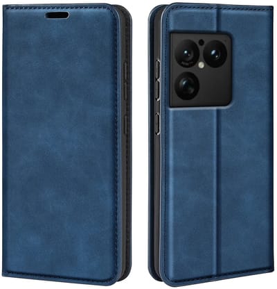 MobyDefend Hoesje - Geschikt voor Sony Xperia 1 VIII - Luxe Wallet Bookcase (Magnetische Sluiting) - Blauw