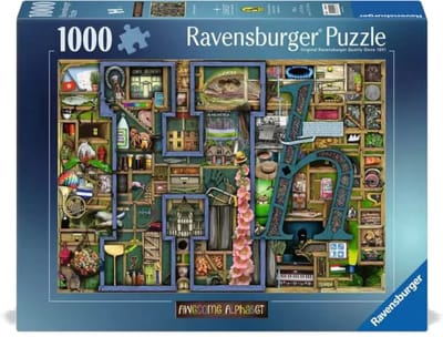 Ravensburger - Awesome Alphabet H - 1000 stukjes - Puzzel