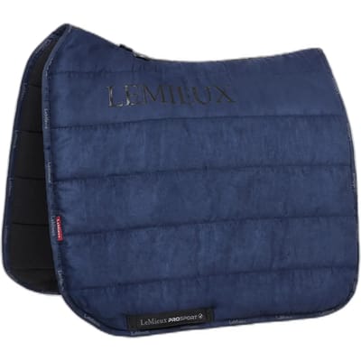 Lemieux Zadeldek Lemieux Work Pad Donkerblauw | Maat: Dressuur Paard