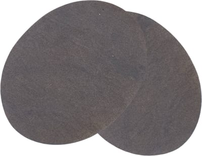 Knie Elleboog Strijk Stukken Lappen Patches Grijs Taupe 11.1 cm / 14.5 cm / Grijs Taupe