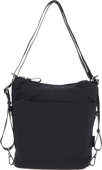 JOST Schoudertas Rugzak Falun 2-Way-Bag Black Zwart