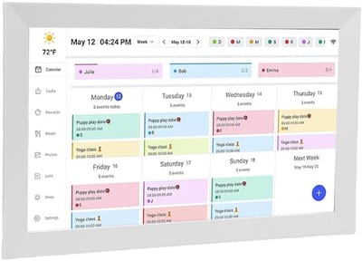 House of Balance Smart Familieplanner - Digitale familieplanner - Weekplanner - 15,6 Inch Touchscreen - Digitale Kalender - Gezinsplanner - WiFi - Full HD
