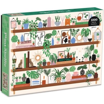 Plant Shelfie 1000 Piece Puzzle - Galison