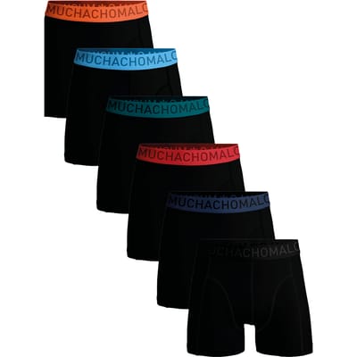 Muchachomalo Heren Boxershorts - 6 Pack - Microfiber - Ademend - Sneldrogend - Onderbroeken Heren - Normale Lengte - Mannen Onderbroeken