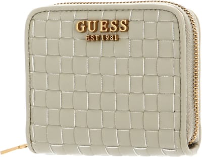 Guess Lisbet SLG Small Zip Around Dames Portemonnee - Sage