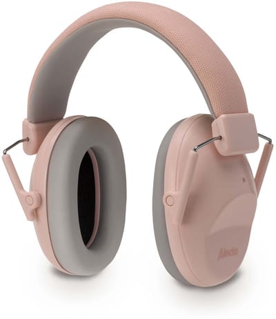 Alecto Gehoorbescherming voor kinderen - Beschermt tegen harde geluiden, muziek en overprikkeling - BV73PK - Roze - Perfect voor het festival seizoen