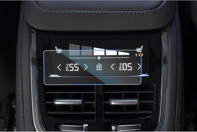 Volvo XC90 2025 2026 Facelift Hybrid Recharge Tempered Glass Screen Protector voor Airconditioning en Navigatie, Krasbestendige Accessoires voor Auto's