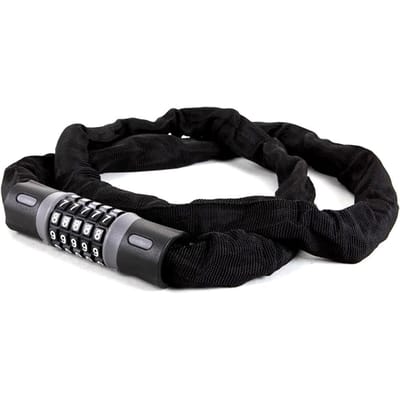 Long Câble de Sécurité Cadenas à Mot de Passe Pour Vélo Antivol Acier Moto Cyclisme Accessoires Vélo Électrique noir