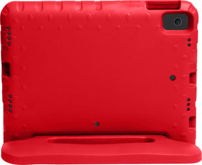 Hoesje - Geschikt voor Apple iPad 9 (2021) - 10.2 inch - 9e Generatie - Kinderhoes Shockproof Bumper - Kidsproof Case - Tablet Hoes - Kinder Hoes Cover - Rood