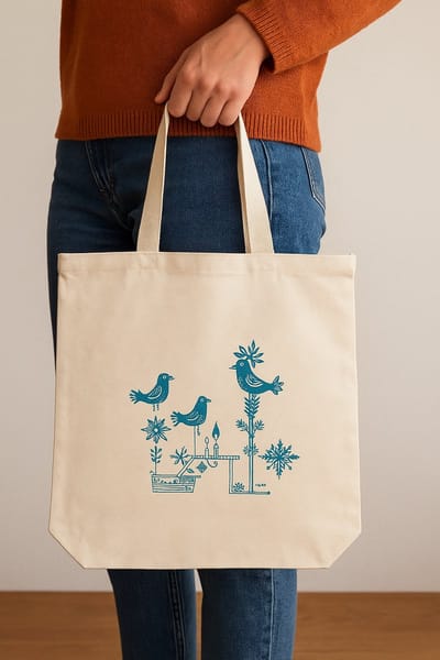 Katoenen Tas - Tote Bag - 43x43x10cm - Met rits - 10 Stuks - Canvas Tas - Boodschappentas - Draagtas - Schoudertas & handtas - Duurzaam - Handig - Strandtas