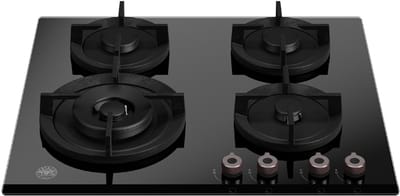Bertazzoni P604LPROGNE - gas op glas kookplaat - 60 cm - inbouw - 5 jaar garantie
