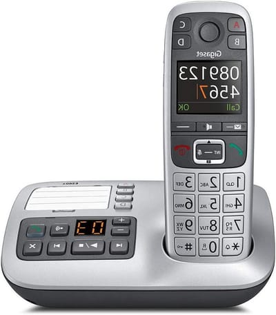 Draadloze Telefoon - DECT Telefoon Antwoordapparaat - Gemakkelijk Bellen - Grote Tekenweergave - Niet gespecificeerd - Zilver