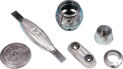 allpa Zinken lasstrip-anode, 340x231x76x30mm