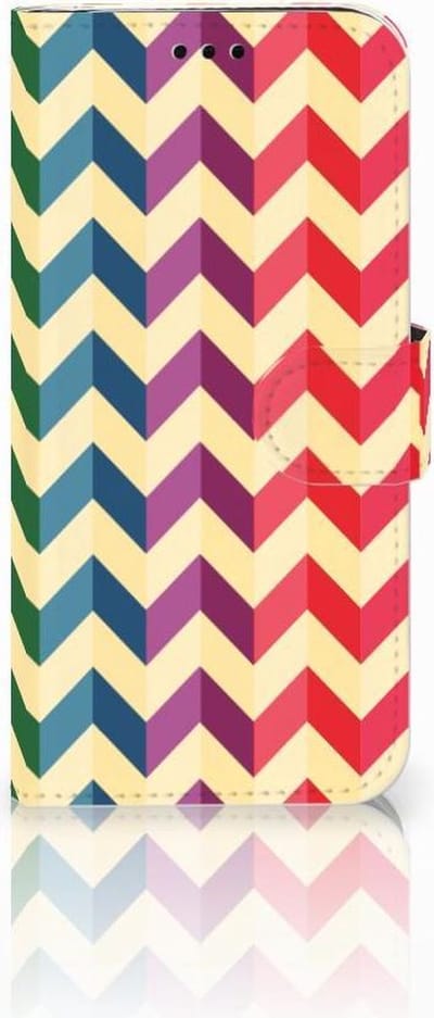 Samsung Galaxy J5 2017 Telefoon Hoesje Zigzag Multi Color