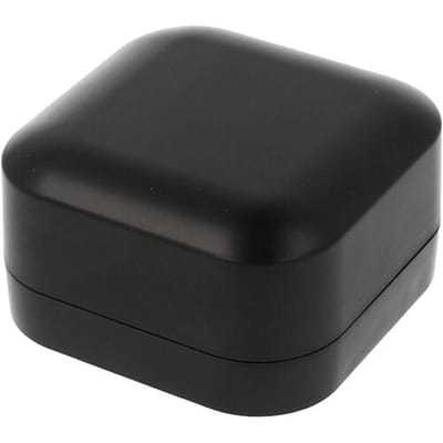 Hammond Electronics 1556BBK Universele behuizing 80 x 80 x 45 ABS kunststof Brandvertragend Zwart 1 stuk(s)