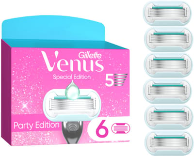Gillette Venus Deluxe Party Edition - 6 Navulscheermesjes