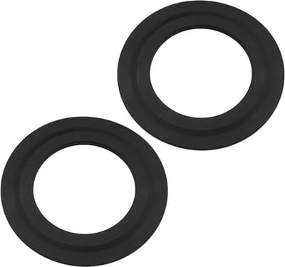 Toilet Spoelklep Vervangingsset 2 Stuks Rubberafdichting 43mm X 71mm Geschikt voor Siamp Optima, Duurzaam en Waterdicht