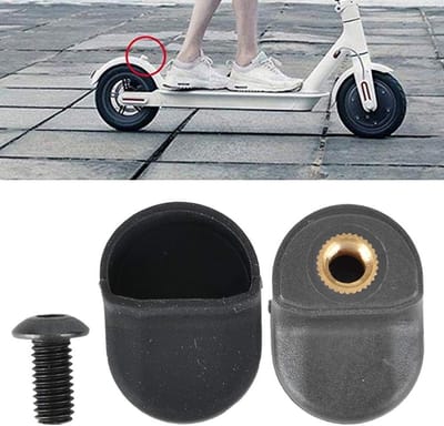 Dailygoody - Achterstootkussenhaak - Silicagelkoker - 2 Stuks - Zwart