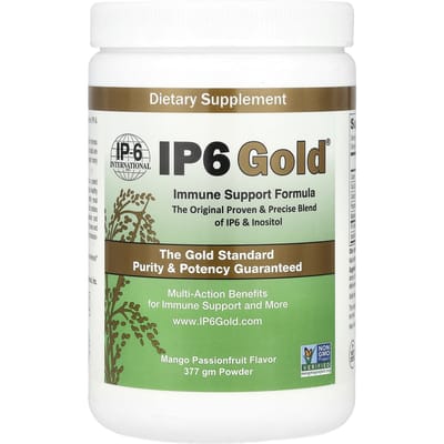Ip-6 International, Ip6 Goud, Immuunversterkend Formule Poeder, Mango Passievrucht Smaak, 377Gr