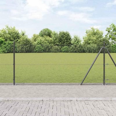 Hekpalen grijs - Tuinpalen - Tuin afzetten - Weerbestendige coating - 4 stuks - Grijs