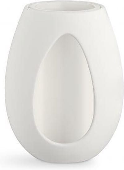 Kähler - Kokong Vaas - 22 cm - wit
