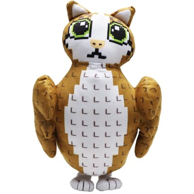 Steel een Brainrot Knuffel Bruine Meowl Speelgoed Fans Cadeau voor Kinderen Verjaardag Kerstfeest gray