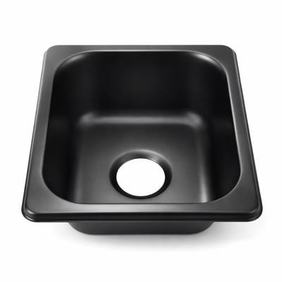 Dailygoods- Spoelbak RVS - Ingebouwde installatie - 304 Roestvrij Staal - Krasbestendig - Hittebestendig - Efficiënte afvoer 40 mm - Gootsteen