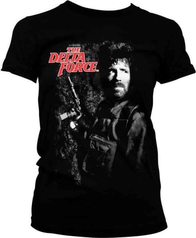 The Delta Force Dames Tshirt -S- The Delta Force Zwart