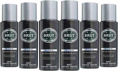 Brut Deodorant spray Musk - 6 x 200 ml