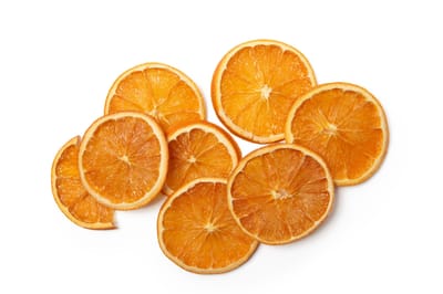 TopWosk - Decoratieve Gedroogde Sinaasappelplakken - 100g - Natuurlijke Esthetiek - Voor Kaarsen en Rękodzieło