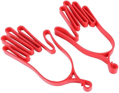 Allecto - Golfhandschoenen - Ondersteuningshouder - Duurzaam en Veelzijdig - 2 Stuks - Ideaal voor Sport - Geschikt voor Golfsport - Kleur Zwart