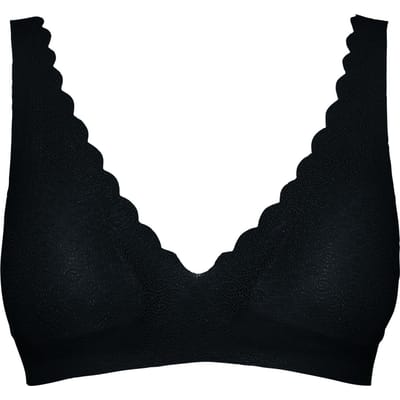 sloggi - Maat M - ZERO Feel Lace Bralette - Zwart