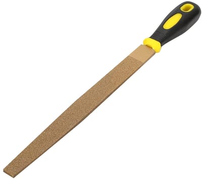 Duurzame Diamant Gecoate Deadflat Vijl voor Nauwkeurige Afwerking van Metaal, Hout en Glas - 20.3 cm (8")