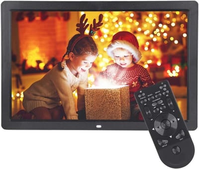 Digitale Fotolijst 17 Inch HD - Multifunctionele Foto- en Muziekspeler met Afstandsbediening