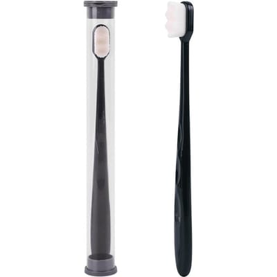 Extra zachte tandenborstel Micro Nano 10000+ Floss borstelharen Ultra zachte tandenborstel voor volwassenen Diep W17505WB white