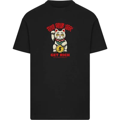 Mister Tee - Find Your Luck Heren Tshirt - XS - Zwart