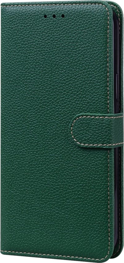 Hoesje geschikt voor iPhone 11 - Bookcase - Koord - Pasjeshouder - Portemonnee - Camerabescherming - Kunstleer - Groen